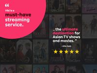 Tangkap skrin apk Viki: Asian Dramas & Movies 2