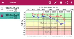 Test d'Audition capture d'écran apk 4