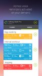 Tangkapan layar apk Talking Clock & Timer Pro 