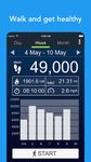 Pedometer screenshot APK 4