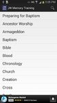 Memory Training. Bible Study screenshot apk 10