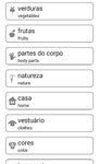 Captura de tela do apk Aprender e jogar. Português 18