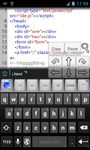 Imagem 2 do WebMaster's HTML Editor  Lite