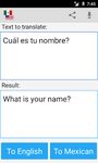 traducteur mexicain capture d'écran apk 1