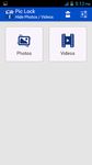Ocultar las fotos y vídeos captura de pantalla apk 