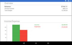 Our Budget Book Pro captura de pantalla apk 