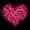 Pixel! Coração fundo dinâmicar 