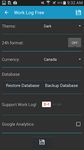 Work Log Pro Screenshot APK 10