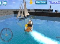 Captura de tela do apk Parking Barco 3D Racing Sim 3