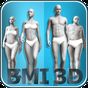 BMI 3D - Body Mass Index in 3D APK Simgesi
