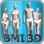 APK-иконка BMI 3D - Body Mass Index in 3D