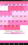 Screenshot 4 di Woman's DIARY period・diet・cal apk