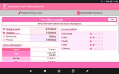Woman's DIARY period・diet・cal ekran görüntüsü APK 3