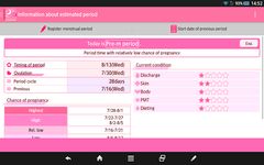 Woman's DIARY period・diet・cal captura de pantalla apk 3