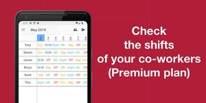 Captură de ecran Shift Work Calendar apk 1