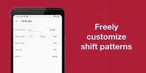Captură de ecran Shift Work Calendar apk 