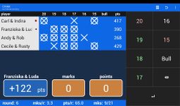 Darts Scoreboard screenshot APK 1