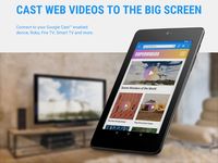 Web Video Cast | 浏览器到TV 屏幕截图 apk 1