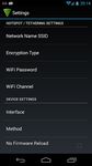Скриншот 2 APK-версии WiFi Tether Router