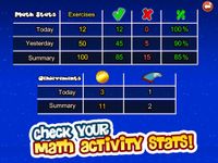 Tangkapan layar apk Math Games: Addition, subtraction and times tables 10