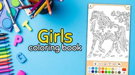 Captură de ecran Girls Games Free Coloring apk 7