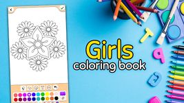 Captură de ecran Girls Games Free Coloring apk 2