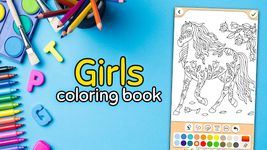 Captura de tela do apk Jogo Meninas para colorir 