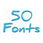 Fonts for FlipFont 50 #9