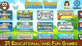 Captura de tela do apk Second Grade Learning Games Free 5