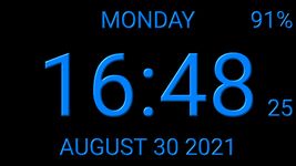 Digital Clock Live Wallpaper-7 Screenshot APK 