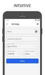 Captură de ecran BZ Reminder & Birthdays apk 