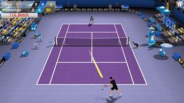 Le tennis chiquenaudé 3D capture d'écran apk 