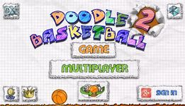 Captura de tela do apk Doodle Basketball 2 