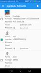 Duplicate Contacts captura de pantalla apk 3