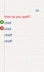 Tangkapan layar apk Wellwrite! -English words quiz 6