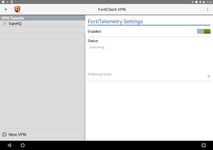 Скриншот 7 APK-версии FortiClient VPN