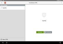 ภาพหน้าจอที่ 2 ของ FortiClient VPN