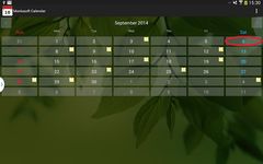 Calendrier Moniusoft capture d'écran apk 6