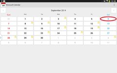 Calendrier Moniusoft capture d'écran apk 3