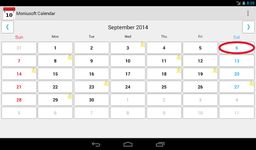 Calendrier Moniusoft capture d'écran apk 12