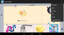 Screenshot 1 di Calendario lunare per voi apk