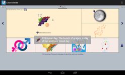Screenshot 2 di Calendario lunare per voi apk