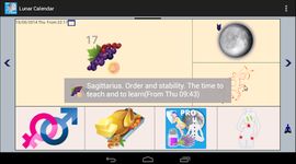 Screenshot 5 di Calendario lunare per voi apk