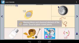 Screenshot 9 di Calendario lunare per voi apk