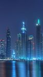 Dubai bij nacht Achtergrond screenshot APK 8