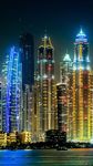 Dubai bij nacht Achtergrond screenshot APK 7