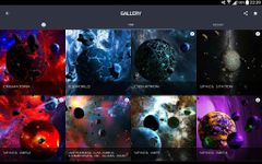 Captură de ecran Asteroids 3D live wallpaper apk 6