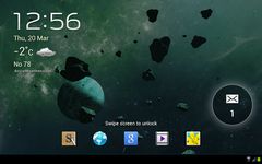 ภาพหน้าจอที่ 3 ของ Asteroids 3D live wallpaper