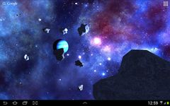 Asteroids 3D live wallpaper screenshot APK 1