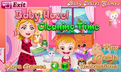 Baby Hazel Cleaning Time の画像1